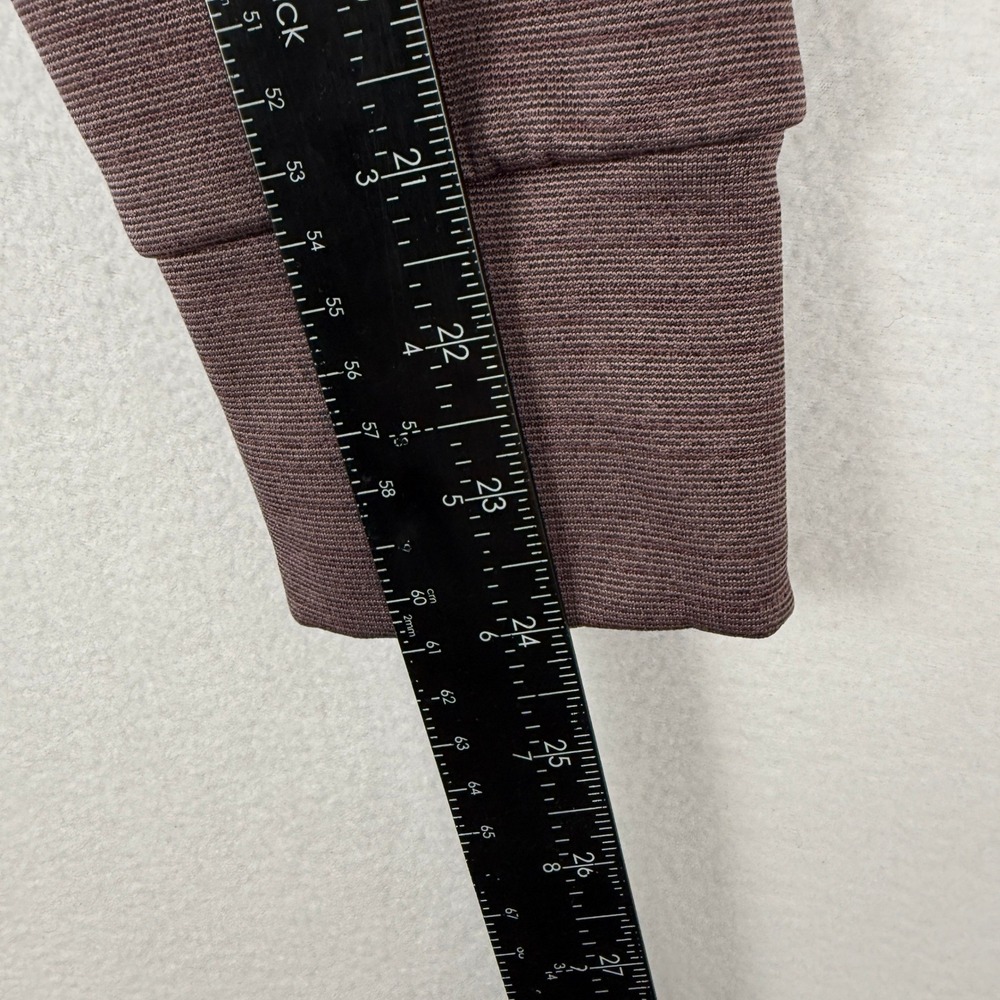 Picture Organic Lixi Tech Sweater Womens M Ash Rose Purple Quilted Pulllover - Picture 9 of 10